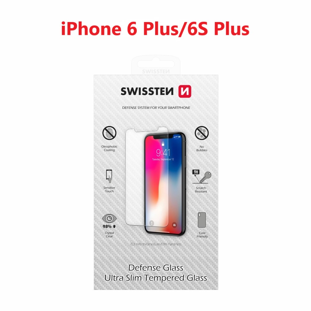 Folie sticla Swissten pentru Iphone 6 PLUS/6S PLUS 2.5D Transparenta thumb