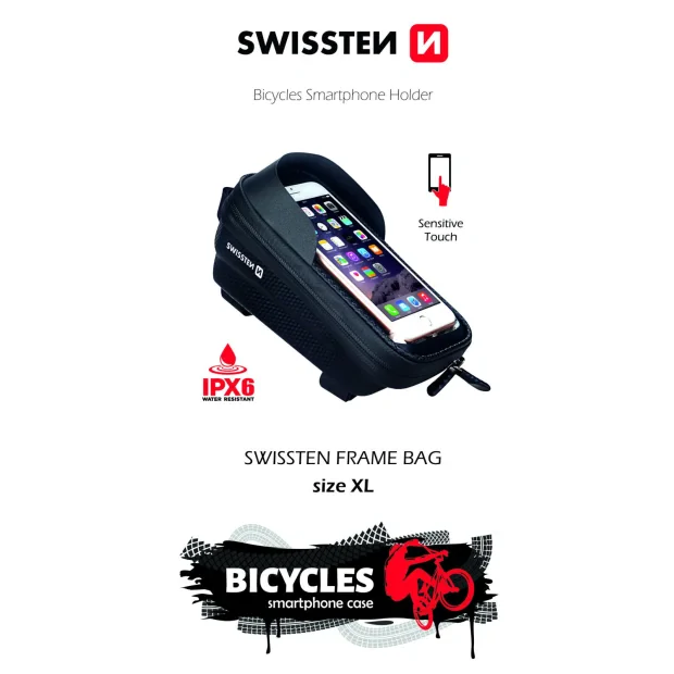 SUPORT IMPERMEABIL pentru biciclete PRO Swissten c. 1