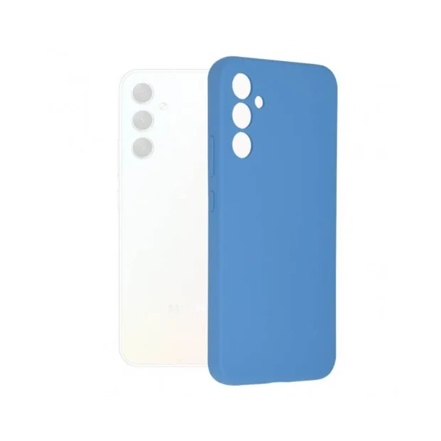 Husa Cover Swissten Silicon Soft Joy pentru Samsung Galaxy A14 5G Albastru