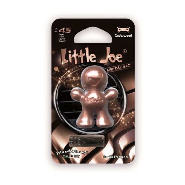Odorizant auto Little Joe 3D Metalic- Cedru thumb