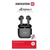 Casti Bluetooth Swissten TWS Alupods II Negru