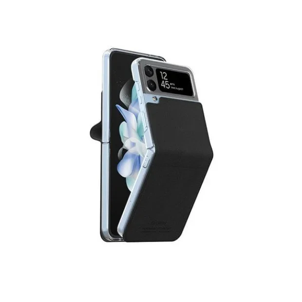Husa Cover Araree Mustang Handmade pentru Samsung Galaxy Z Flip 4 Black