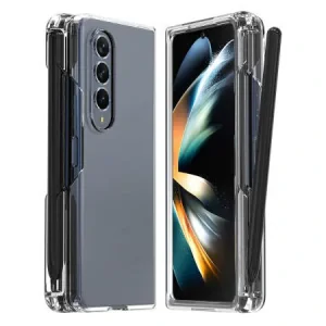 Husa Cover Araree Nukin Clear + Pen Holder pentru Samsung Galaxy Z Fold 4 Clear