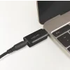 ADAPTOR audio LOGILINK USB-C la 3.5 mm jack (M), black, "UA0356" (include TV 0.18lei)