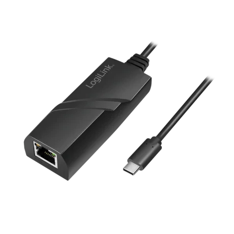 ADAPTOR RETEA LOGILINK , extern, USB 3.2 Gen1 USB-C, port RJ-45, 1000 Mbps, &quot;UA0238A&quot;