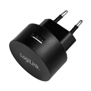 ALIMENTATOR retea 220V LOGILINK, universal, 1 x USB-A, maxim 2.1A, 10.5W, suport OCP/OVP/OHP/SCP, negru, &quot;PA0217&quot; (include TV 0.18lei)