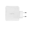 ALIMENTATOR retea 220V LOGILINK, universal, 1 x USB-C, 1 x USB-A, maxim 21V/3A, GaN 100W, suport OCP/OVP/OHP/SCP, alb, &quot;PA0281&quot;