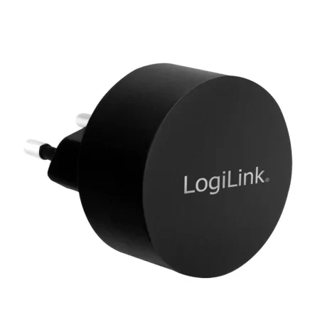 ALIMENTATOR retea 220V LOGILINK, universal, 2 x USB-A, maxim 2.1A, 10.5W, suport OCP/OVP/OHP/SCP, negru, &quot;PA0218&quot; (include TV 0.18lei)