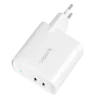 ALIMENTATOR retea 220V LOGILINK, universal, 2 x USB-C,  maxim 11V/1.8A, GaN 40W, suport OCP/OVP/OHP/SCP, alb, &quot;PA0282&quot;