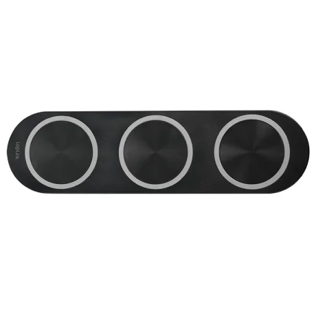 ALIMENTATOR wireless LOGILINK, compatibil cu tel. certificate Qi, 3 porturi wireless x 5W, 2 x USB (5V/2.1A), black, &quot;PA0182&quot; (include TV 0.8lei)