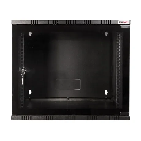 CABINET 19" LOGILINK   6U, fixare pe perete, Flatpack (dezasamblat),  Black, 323 (h) x 540 (w) x 400 (d) mm, usa sticla cu blocare, otel 1.5mm, sarcina maxima 50Kg, "W06A40B"