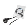 CABLU alimentare LOGILINK 1.8m, intrare Schuko, iesire fire fara conector 3 x 0.75mm2, 10A / 2500W, 1.5m, black, &quot;CP135&quot; (include TV 0.18lei)
