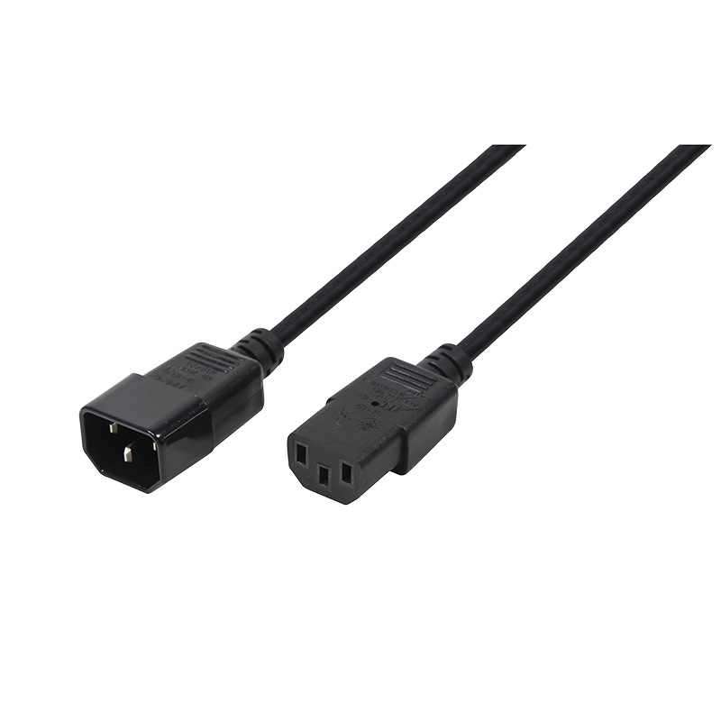CABLU alimentare LOGILINK prelungitor, 3m, intrare C13, iesire C14, 10A, bulk, black, "CP110" (include TV 0.8lei) thumb