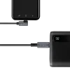 CABLU alimentare si date LOGILINK, pt. smartphone, USB 2.0, USB Type-C (T) la USB Type-C (T) la  90 grade, 1m, PD 100W, 2 x ecranat, plastic, negru, &quot;CU0182&quot;