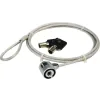 CABLU securitate LOGILINK pt. notebook, slot standard, cheie standard, 1.5m, cablu otel, "NBS003" (include TV 0.8lei)