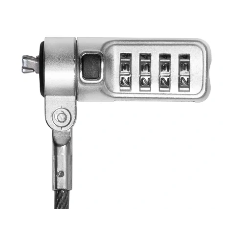 CABLU securitate LOGILINK pt. notebook, slot Wdge (Noble Lock), cifru cu patru discuri, cablu otel, &quot;NBS010&quot; (include TV 0.8lei)x
