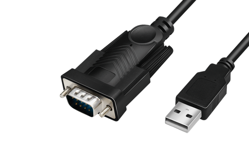 CABLU USB LOGILINK adaptor, USB 2.0 (T) la Serial DB9M (9-pin)(RS232)(T), 1.5m, negru, "AU0048A" thumb