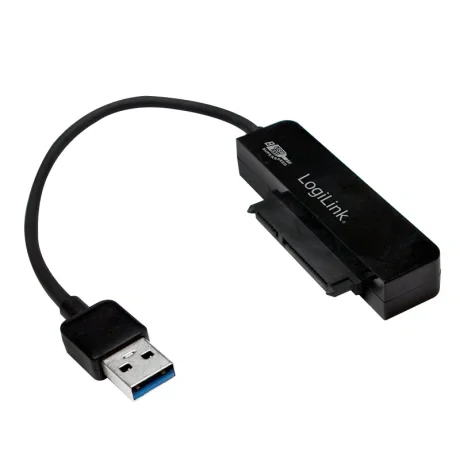 CABLU USB LOGILINK adaptor, USB 3.0 (T) la S-ATA (T), 6cm, adaptor USB la HDD S-ATA 2.5&quot;, negru, &quot;AU0012A&quot; (include TV 0.06 lei)