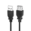 CABLU USB LOGILINK prelungitor, USB 2.0 (T) la USB 2.0 (M), 3m, negru, &quot;CU0011B&quot; (include TV 0.06 lei)