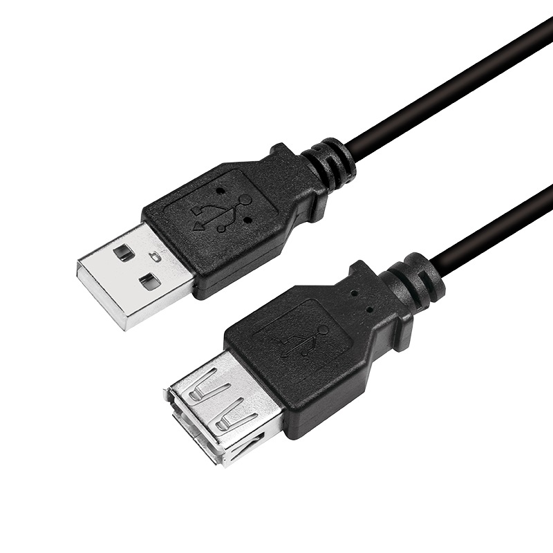CABLU USB LOGILINK prelungitor, USB 2.0 (T) la USB 2.0 (M), 3m, negru, "CU0011B" (include TV 0.06 lei) thumb