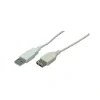 CABLU USB LOGILINK prelungitor, USB 2.0 (T) la USB 2.0 (M), 5m, gri, &quot;CU0012&quot; (include TV 0.18lei)