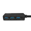 CABLU USB LOGILINK prelungitor, USB 3.0 (T) la 4 x USB 3.0 (M), 10m, activ (permite folosirea unui cablu USB lung), negru, &quot;UA0262&quot; (include TV 0.8lei)