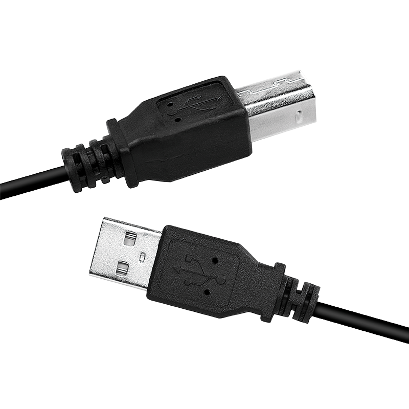 CABLU USB LOGILINK pt. imprimanta, USB 2.0 (T) la USB 2.0 Type-B (T), 2m, negru, "CU0007B" thumb