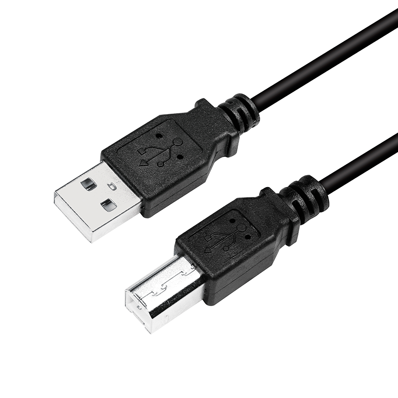 CABLU USB LOGILINK pt. imprimanta, USB 2.0 (T) la USB 2.0 Type-B (T), 2m, negru, "CU0007B" thumb