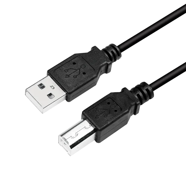 CABLU USB LOGILINK pt. imprimanta, USB 2.0 (T) la USB 2.0 Type-B (T), 2m, negru, &quot;CU0007B&quot;