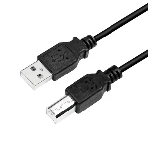 CABLU USB LOGILINK pt. imprimanta, USB 2.0 (T) la USB 2.0 Type-B (T), 3m, black, &quot;CU0008B&quot; (include TV 0.8lei)