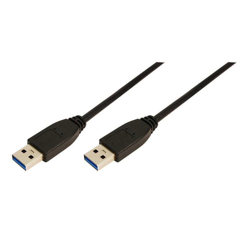 CABLU USB LOGILINK, USB 3.0 (T) la USB 3.0 (T), 1m, black, "CU0038" thumb