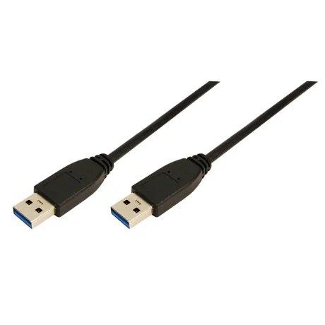 CABLU USB LOGILINK, USB 3.0 (T) la USB 3.0 (T), 2m, black, &quot;CU0039&quot; (include TV 0.06 lei)