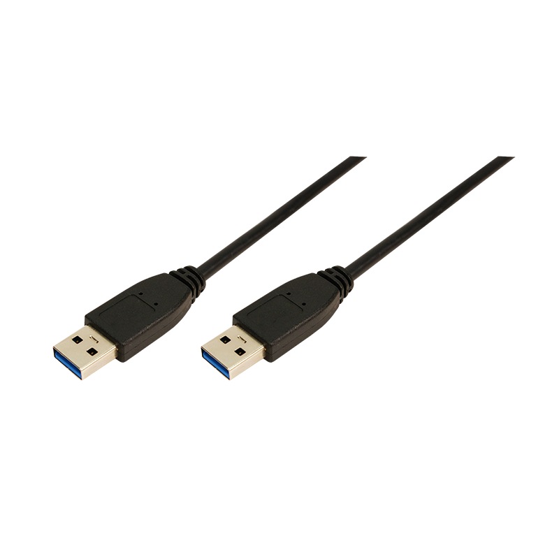 CABLU USB LOGILINK, USB 3.0 (T) la USB 3.0 (T), 3m, black, "CU0040" (include TV 0.18lei) thumb