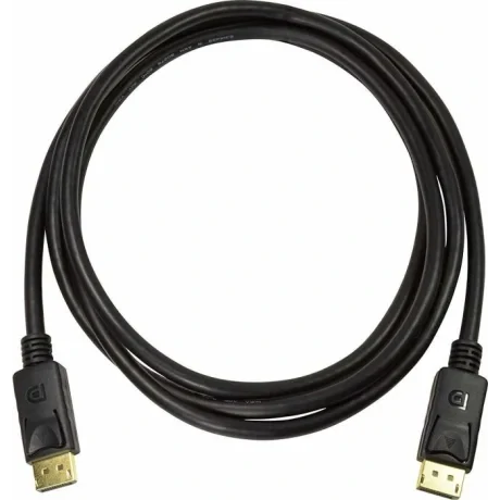 CABLU video LOGILINK, DisplayPort (T) la DisplayPort (T), 2m, conectori auriti, rezolutie maxima 8K (7680 x 4320) la 60 Hz, negru, "CV0120" (include TV 0.8lei)