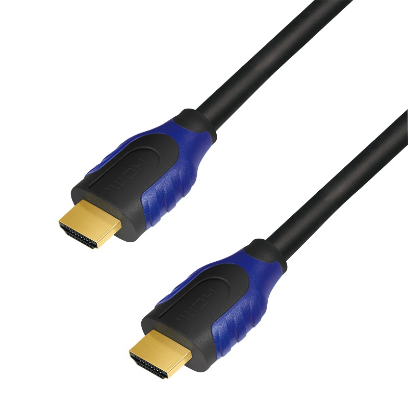 CABLU video LOGILINK, HDMI (T) la HDMI (T), 10m, conectori auriti, rezolutie maxima 4K DCI (4096 x 2160) la 60 Hz, ver. 2.0a, w. ethernet, negru, "CH0066" (include TV 0.8lei) thumb