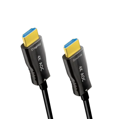 CABLU video LOGILINK, HDMI (T) la HDMI (T), 20m, premium AOC (Active Optical Cable), conectori auriti, rezolutie maxima 4K (3840 x 2160) la 60 Hz, negru, &quot;CHF0102&quot;