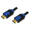 CABLU video LOGILINK, HDMI (T) la HDMI (T), 2m, premium, conectori auriti, rezolutie maxima 4K UHD (3840 x 2160) la 60 Hz, negru, &quot;CHB1102&quot; (include TV 0.8lei)