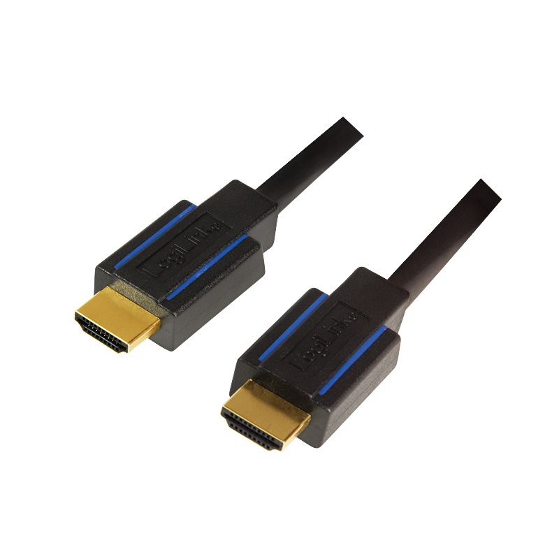 CABLU video LOGILINK, HDMI (T) la HDMI (T), 7.5m, premium, conectori auriti, rezolutie maxima 4K UHD (3840 x 2160) la 30 Hz, ver. 2.0a, w. ethernet, negru, blister, "CHB007" (include TV 0.8lei) thumb