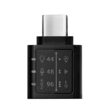 CONVERTOR audio LOGILINK, intrare: 1 x USB-C (T), iesire: 1 x 3.5&quot; jack (M),  24-bit, 96KHz, egalizator, built-in microfon, black, &quot;UA0363&quot; (include TV 0.18lei)