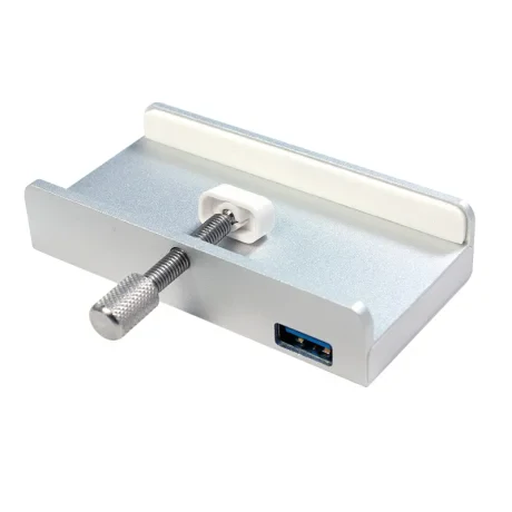 HUB extern LOGILINK, porturi USB: USB 3.0 x 4, conectare prin USB 3.0, argintiu, &quot;UA0300&quot; (include TV 0.8lei)