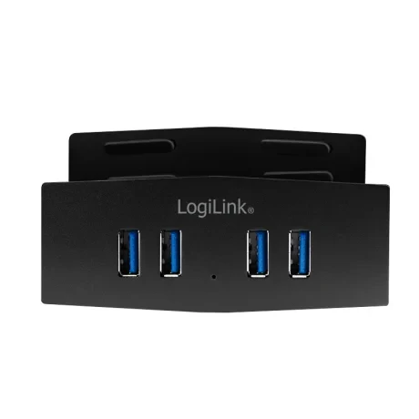 HUB extern LOGILINK, porturi USB USB 3.0 x 4, conectare prin USB 3.0, negru, &quot;UA0348&quot;