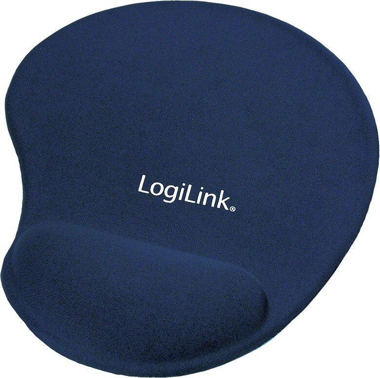 MousePAD LOGILINK, cauciuc si gel, 200 x 220 x 3 mm, albastru, "ID0027B" thumb