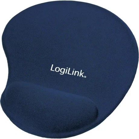 MousePAD LOGILINK, cauciuc si gel, 200 x 220 x 3 mm, albastru, &quot;ID0027B&quot;