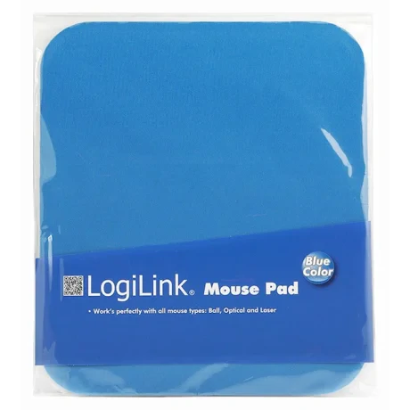 MousePAD LOGILINK, nylon, 250 x 220 x 3 mm, albastru, &quot;ID0097&quot;