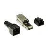 MUFA RJ-45 LOGILINK pt. cablu FTP, SFTP, Cat6a, RJ-45 (T), ecranat, aliaj zinc ecranat, manson, pentru cablu solid/litat AWG22-26, 1 buc, &quot;MP0044&quot;