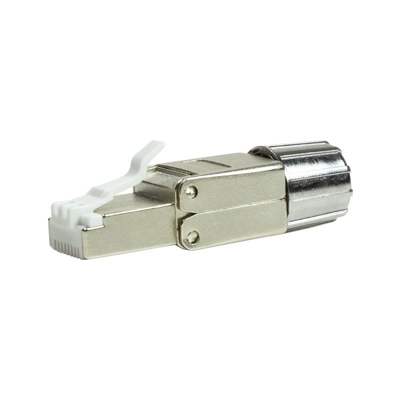 MUFA RJ-45 LOGILINK pt. cablu FTP, SFTP, Cat6a/Cat.7/Cat.8, RJ-45 (T), ecranat, zinc turnat ecranat, manson, pentru cablu cu diametru exterior 6-8.5mm AWG22-24, 1 buc, "MP0080" thumb
