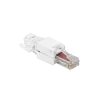 MUFA RJ-45 LOGILINK pt. cablu UTP, Cat6, RJ-45 (T), manson, pentru cablu solid/litat AWG22-24, cablu 5-6.5mm, tool-free,1 buc, &quot;MP0025&quot;