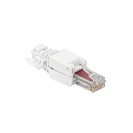 MUFA RJ-45 LOGILINK pt. cablu UTP, Cat6, RJ-45 (T), manson, pentru cablu solid/litat AWG22-24, cablu 5-6.5mm, tool-free,1 buc, &quot;MP0025&quot;