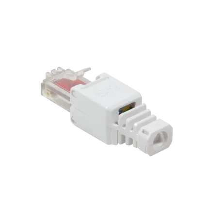 MUFA RJ-45 LOGILINK pt. cablu UTP, Cat6, RJ-45 (T), manson, pentru cablu solid/litat AWG22-24, cablu 5-6.5mm, tool-free,1 buc, &quot;MP0025&quot;