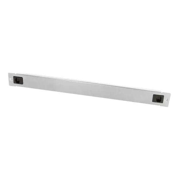 PANOU gestionare cabluri LOGILINK, tip masca orizontala, 19 inch, 1U, instalare fara unelte, gri, &quot;PN105G&quot;